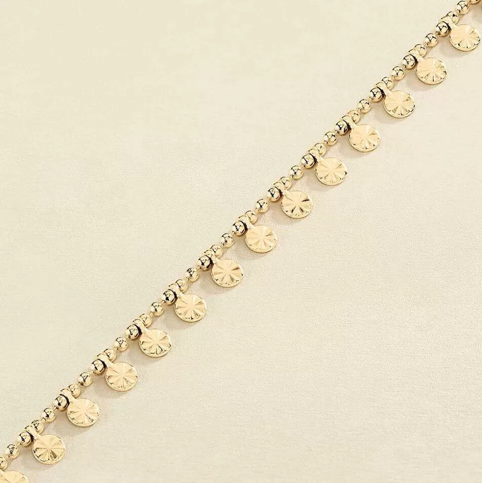 AGATHA Link Bracelet Ariel-Crystal/Golden
