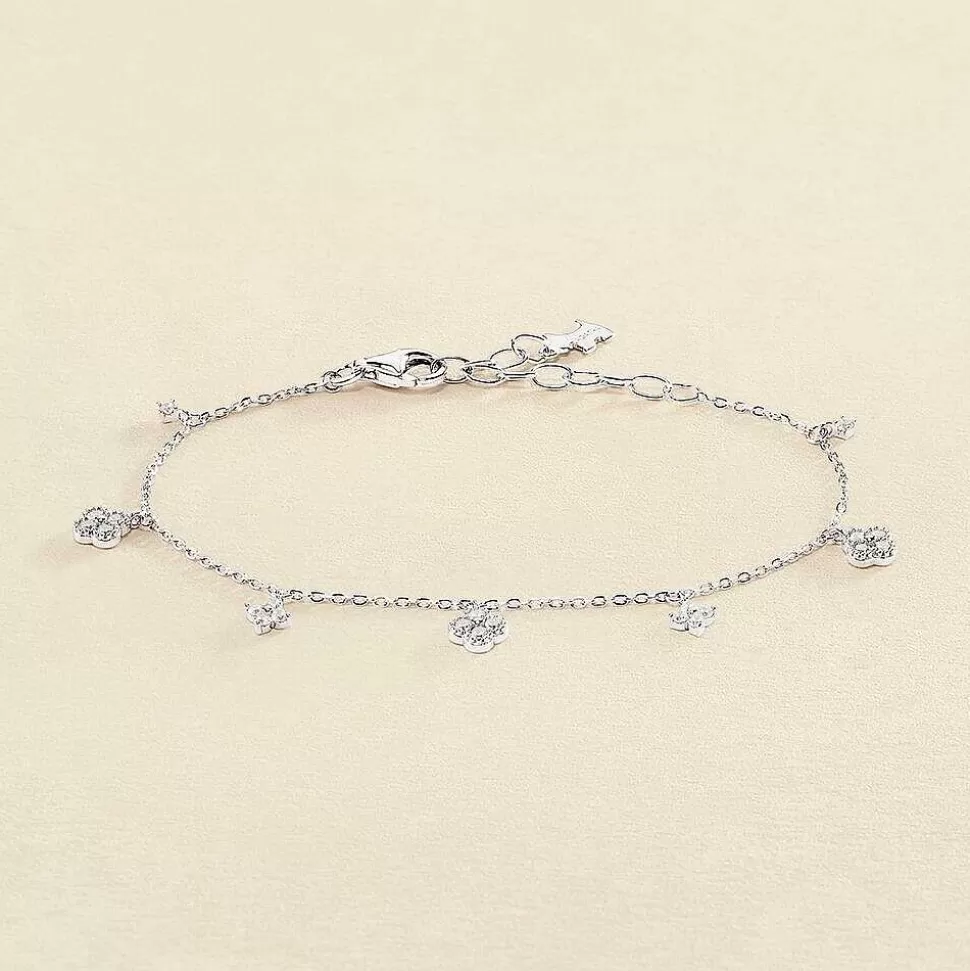 AGATHA Link Bracelet Beloved-Crystal/Silver