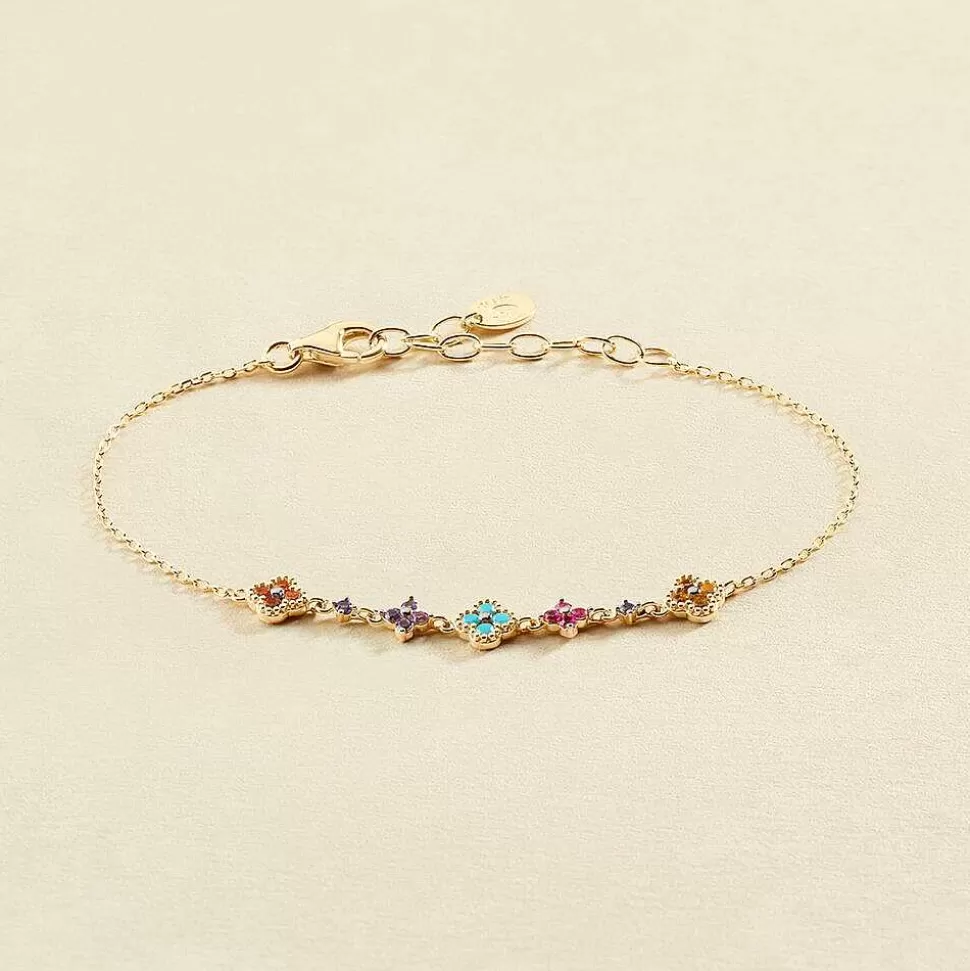 AGATHA Link Bracelet Beloved-Multicolor/Gold