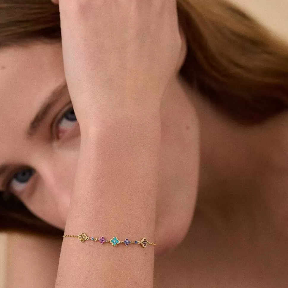 AGATHA Link Bracelet Beloved-Multicolor/Gold