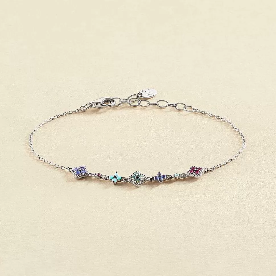 AGATHA Link Bracelet Beloved-Multicolor/Silver