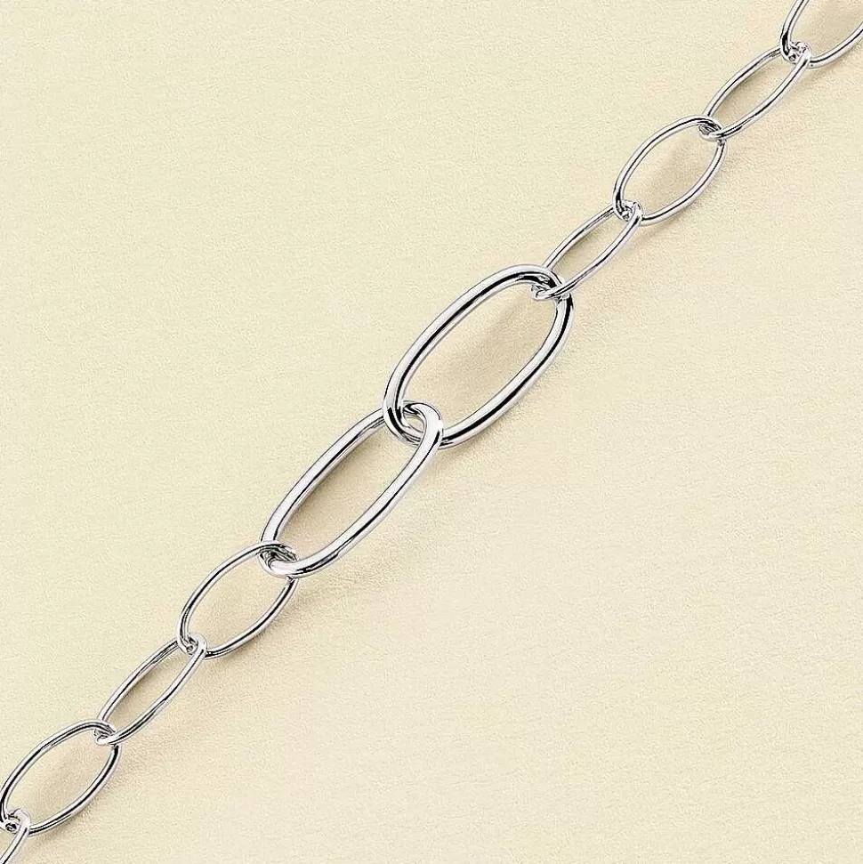 AGATHA Link Bracelet Chain-Silver