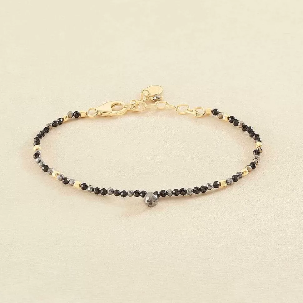 AGATHA Link Bracelet Diamonds-Gun