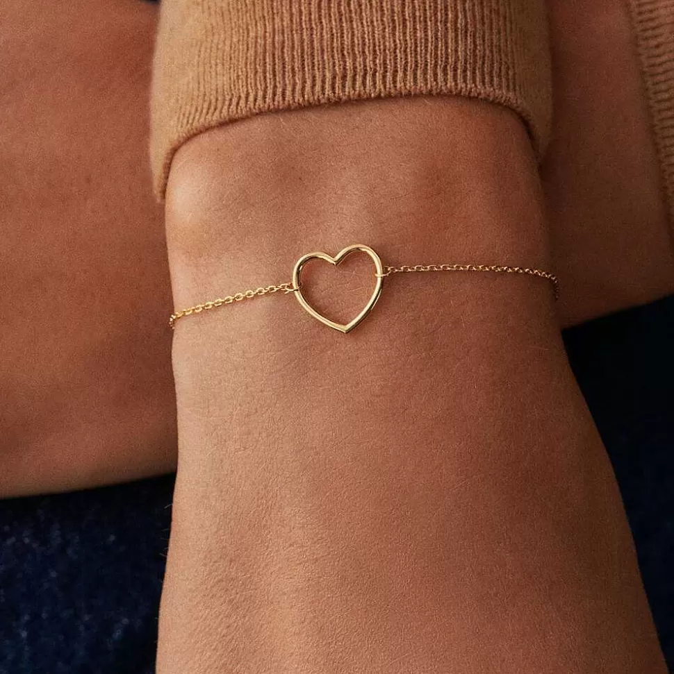 AGATHA Link Bracelet Filcoeur-Golden