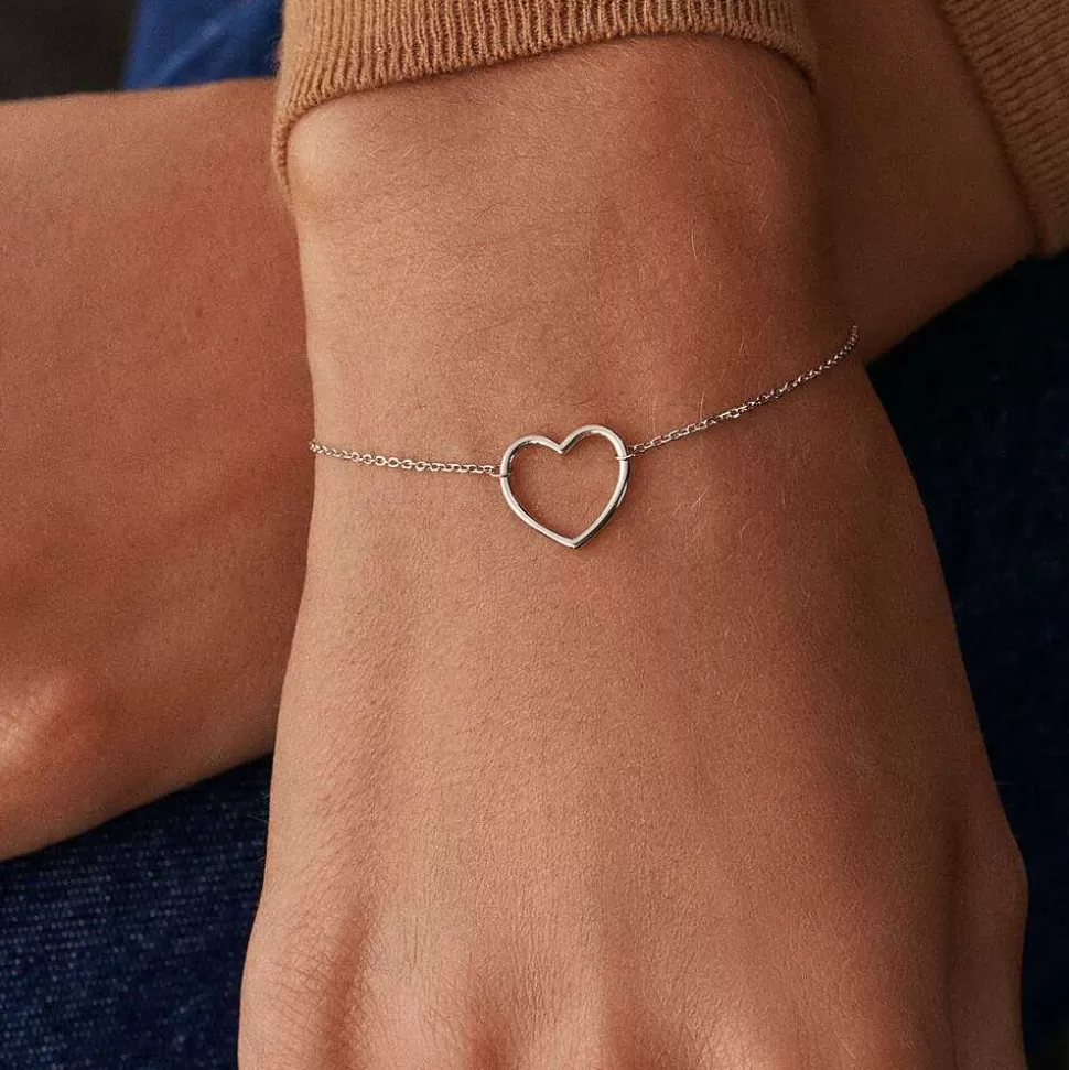 AGATHA Link Bracelet Filcoeur-Silver