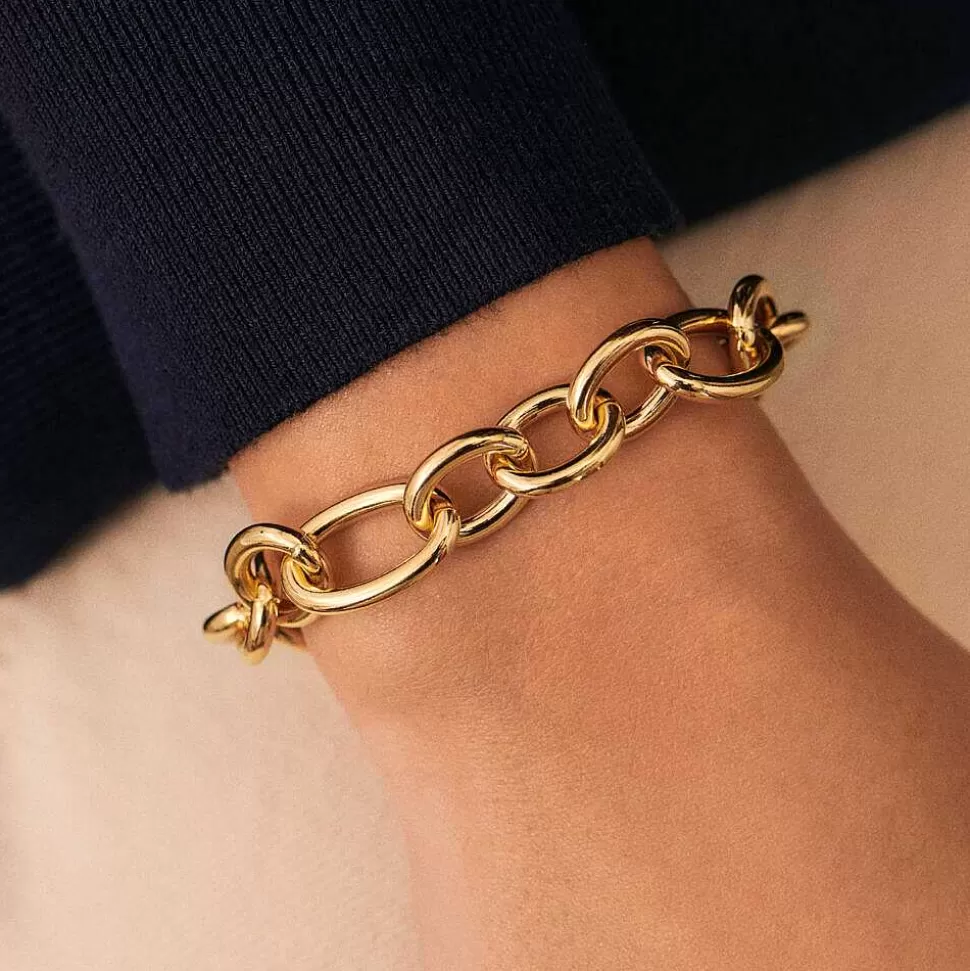 AGATHA Link Bracelet Lea-Golden