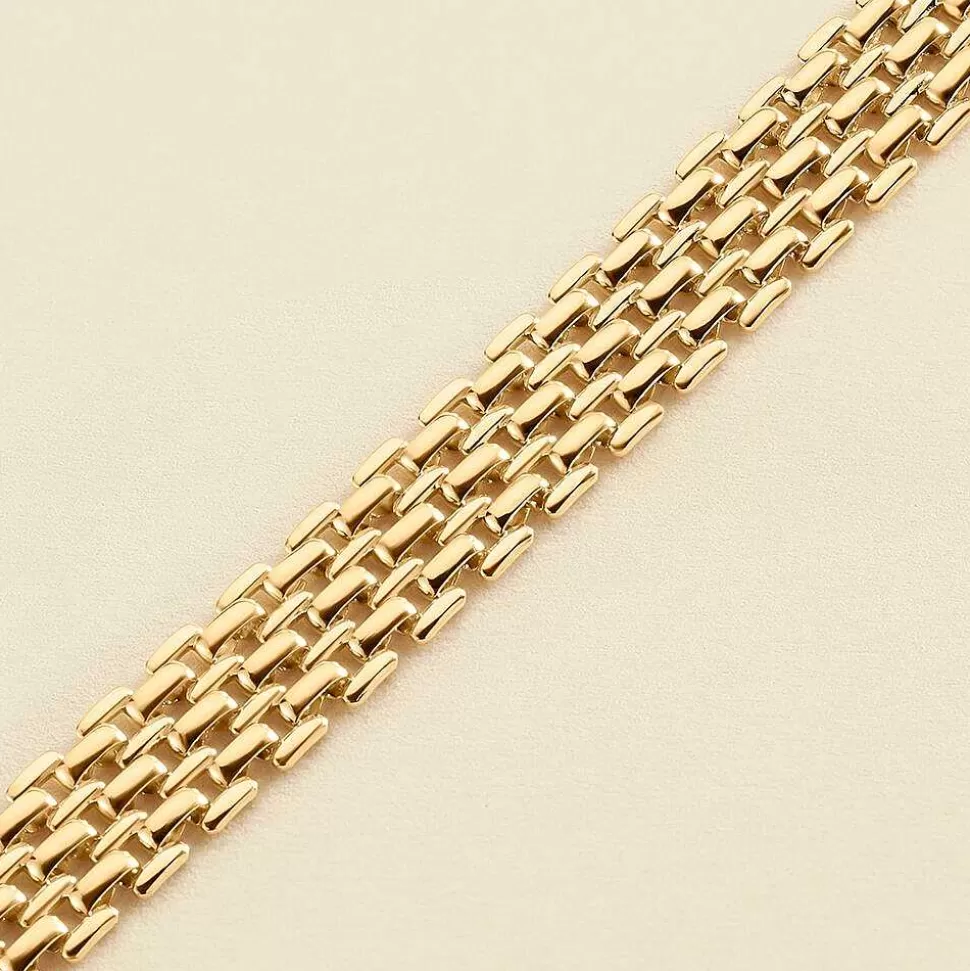 AGATHA Link Bracelet Minuit-Golden