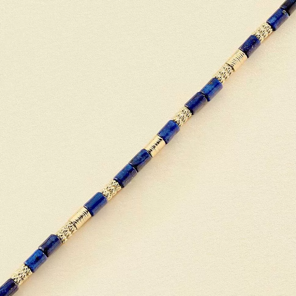 AGATHA Link Bracelet Petra-Lapis/Gold