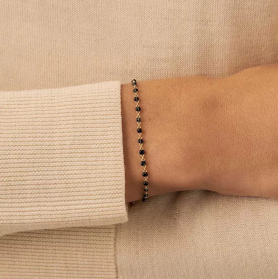 AGATHA Link Bracelet Smarty-Black/Gold
