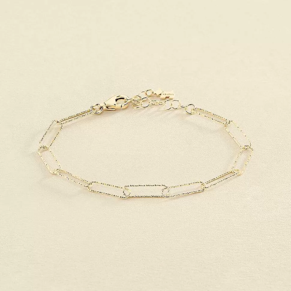 AGATHA Link Bracelet Solea-Golden