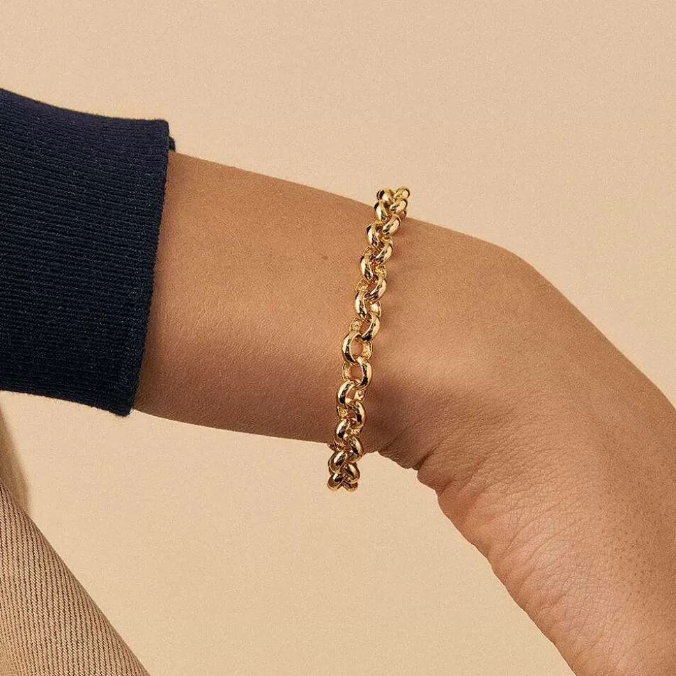 AGATHA Link Bracelet Twiggy-Golden