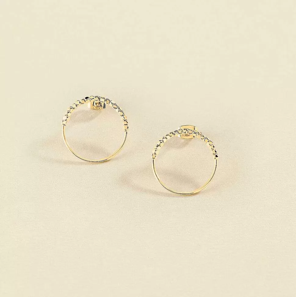 AGATHA Long Earrings Creobill-Golden