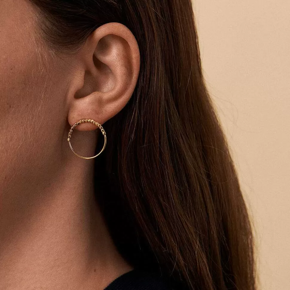 AGATHA Long Earrings Creobill-Golden