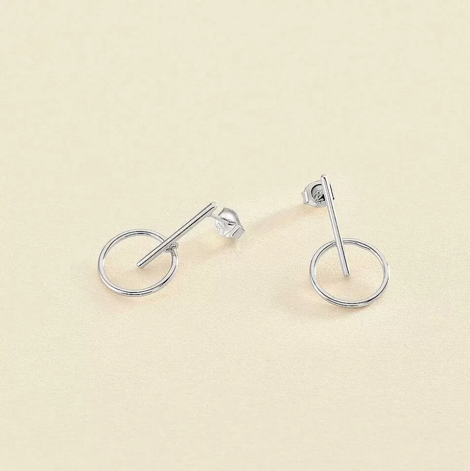 AGATHA Long Earrings Philring-Silver