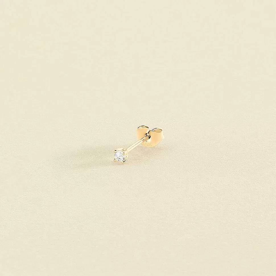 AGATHA Piercing Stud Mini-Crystal/Golden