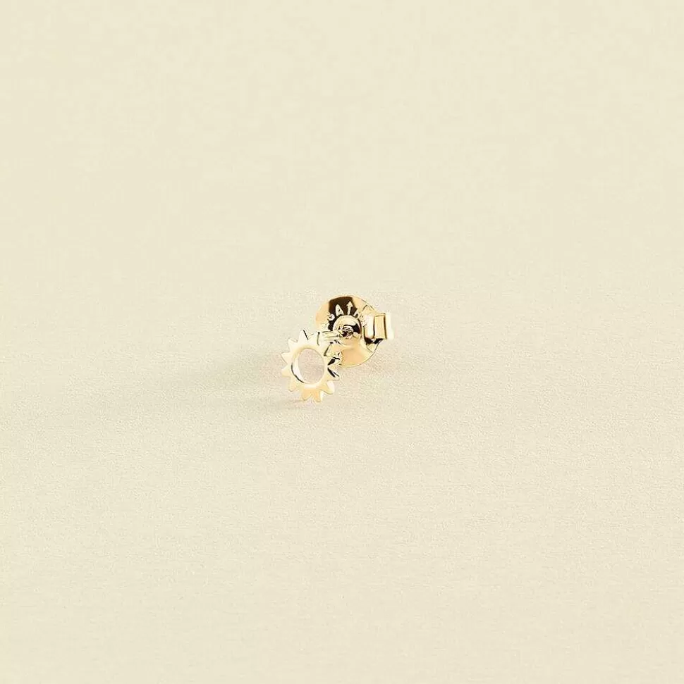 AGATHA Piercing Stud Minisol-Golden