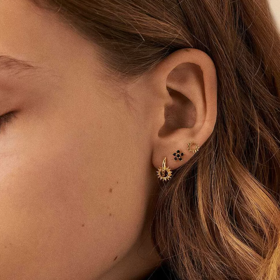 AGATHA Piercing Stud Minisol-Golden