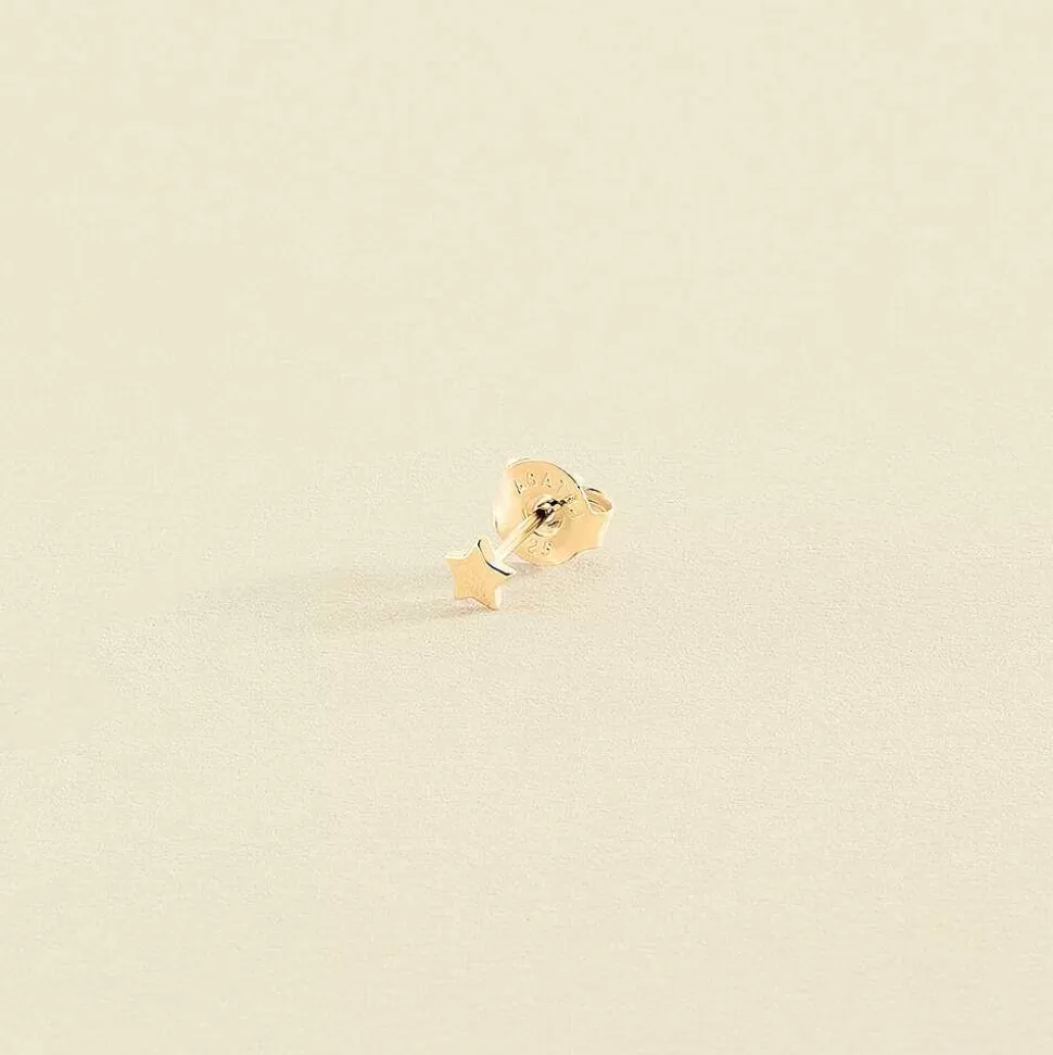 AGATHA Piercing Stud Starry-Golden
