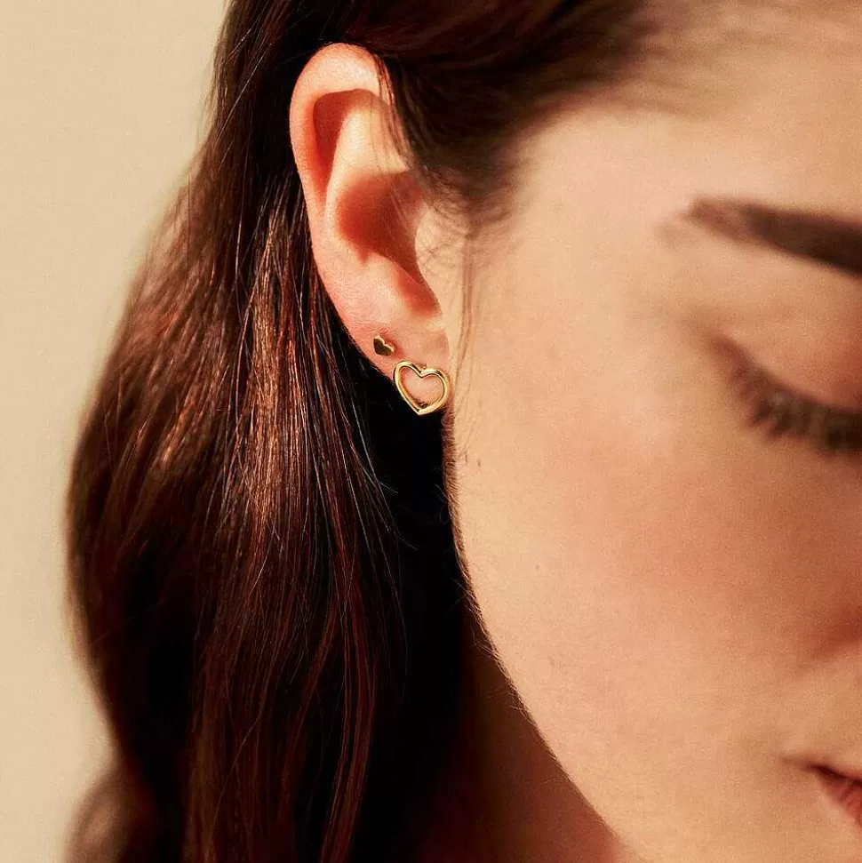 AGATHA Stud Earrings Filcoeur-Golden