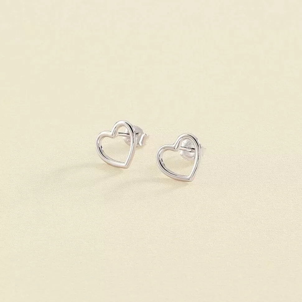AGATHA Stud Earrings Filcoeur-Silver