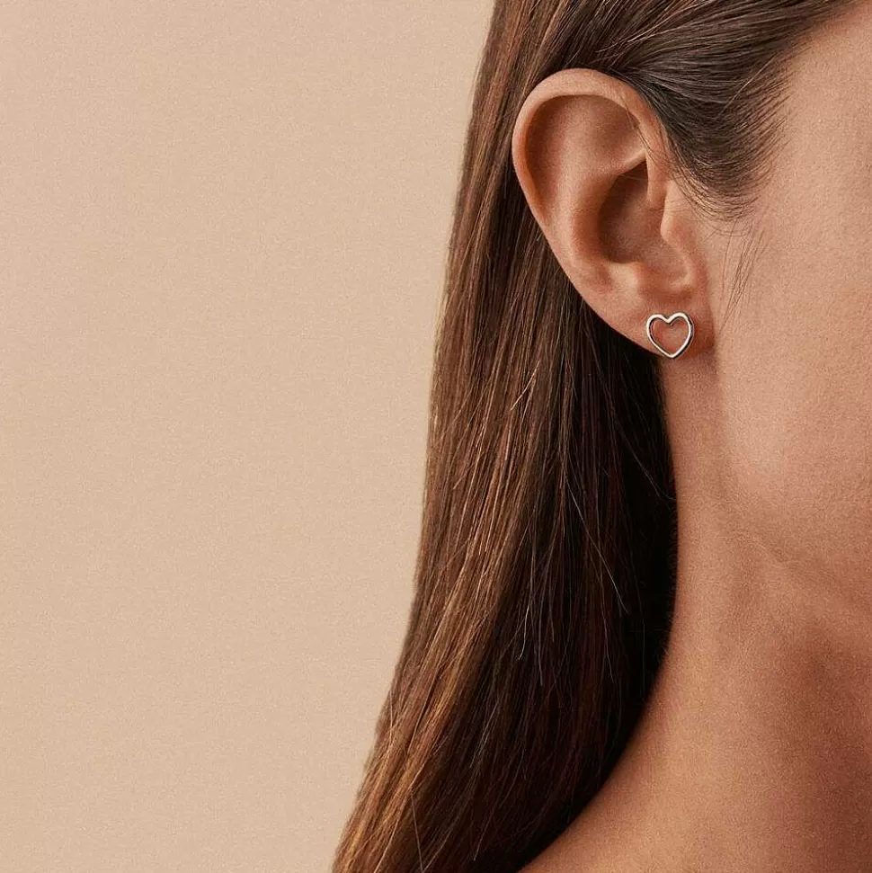 AGATHA Stud Earrings Filcoeur-Silver