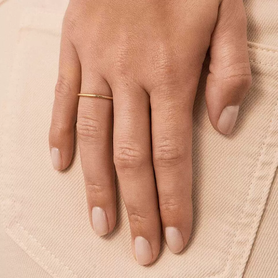 AGATHA Thin Ring Maat-Golden